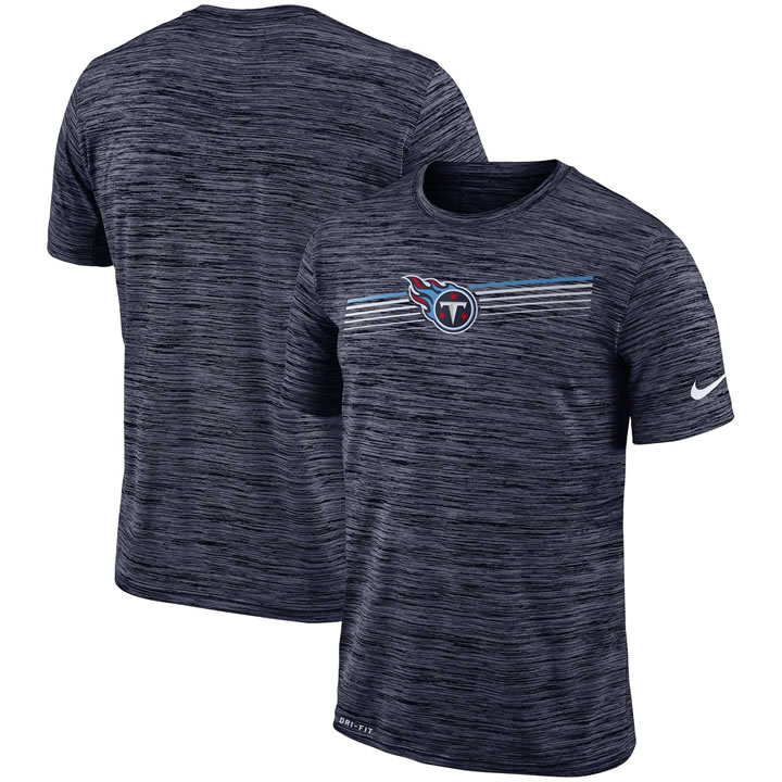 Tennessee Titans Nike Sideline Velocity Performance T-Shirt Heathered Navy,We sell and wholesale Tennessee Titans Nike Sideline Velocity Performance T-Shirt Heathered Navy on line form chian!